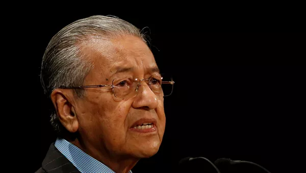 Primer ministro de Malasia, Mahathir Mohamad