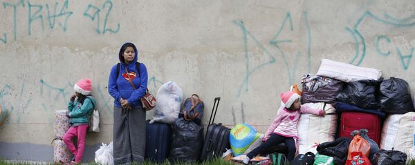 Migrantes venezolanos en Colombia (archivo) Migrantes venezolanos en Colombia (archivo) - Sputnik Mundo