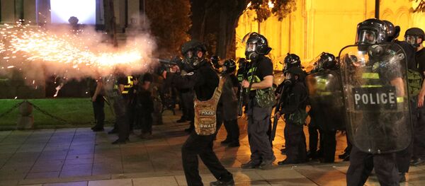 Protestas en Tiflis, Georgia - Sputnik Mundo
