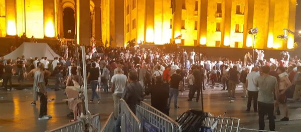 Protestas en Tiflis, Georgia - Sputnik Mundo