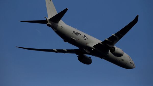 El avión P8 poseidón de EEUU (archivo) - Sputnik Mundo