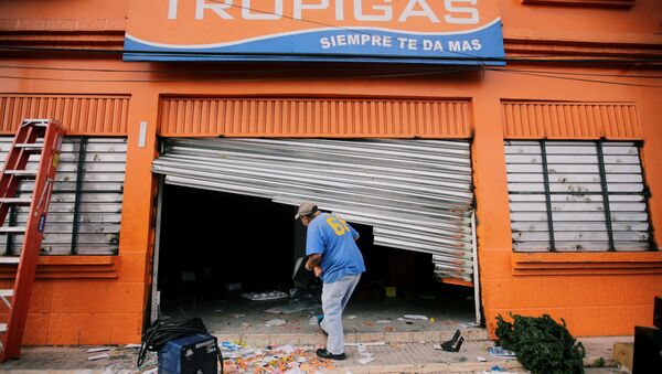 Situación en Honduras tras protestas Situación en Honduras tras protestas - Sputnik Mundo
