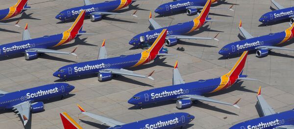 Los aviones Boeing 737 Max de Southwest Airlines  - Sputnik Mundo