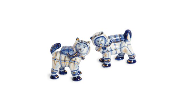 Figuras de porcelana de Belka y Strelka - Sputnik Mundo