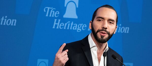 Nayib Bukele, presidente de El Salvador - Sputnik Mundo