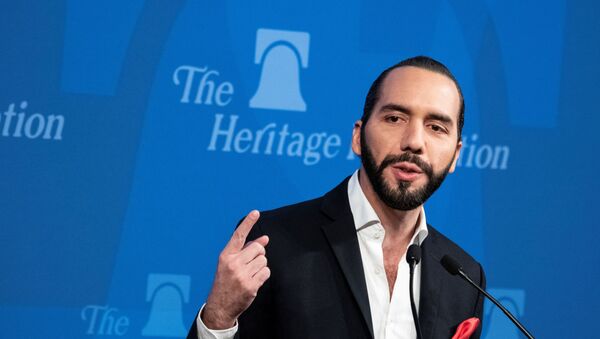 Nayib Bukele, presidente de El Salvador - Sputnik Mundo