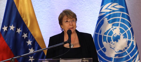 Michelle Bachelet, Alta Comisionada de las Naciones Unidas para los Derechos Humanos Michelle Bachelet, Alta Comisionada de las Naciones Unidas para los Derechos Humanos - Sputnik Mundo