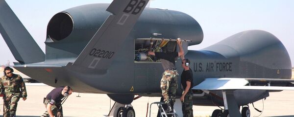 Dron estadounidense Global Hawk (archivo) - Sputnik Mundo