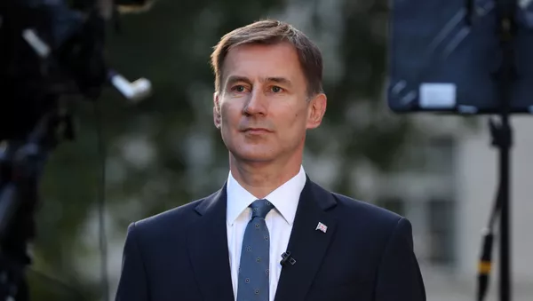 Jeremy Hunt, canciller del Reino Unido