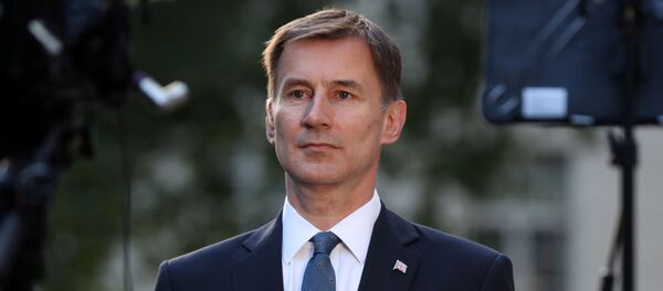Jeremy Hunt, canciller del Reino Unido - Sputnik Mundo