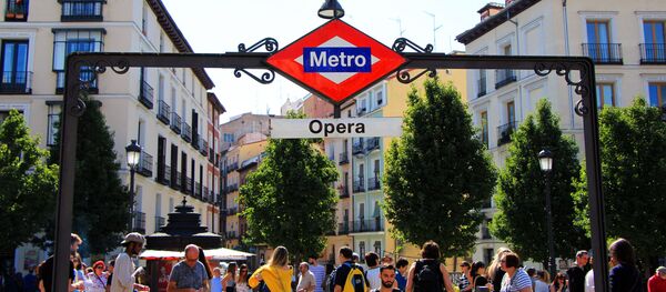 El metro de Madrid (imagen referencial) - Sputnik Mundo