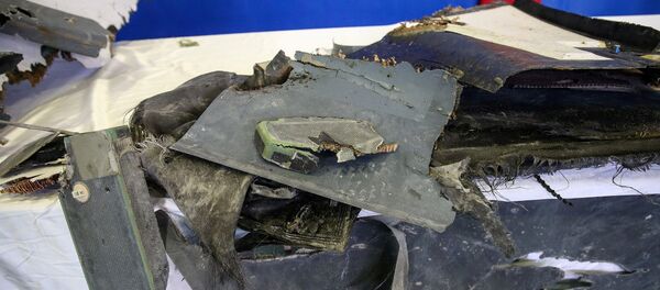 Los restos del dron estadounidense derribado por Irán - Sputnik Mundo