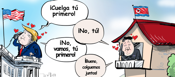 Las relaciones entre Trump y Kim ahora son 'epistolares' - Sputnik Mundo