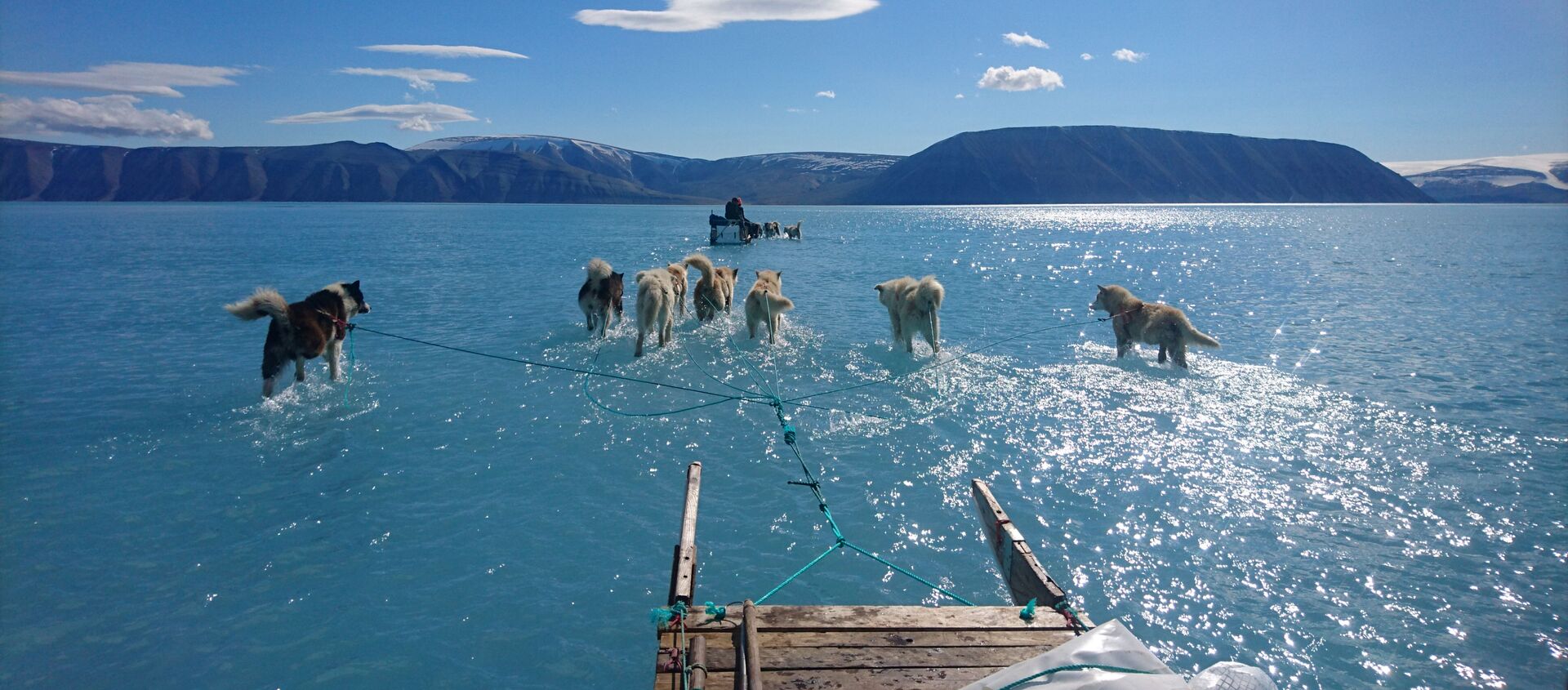 La foto tomada por el climatólogo Steffen M.Olsen durante una misión de rutina en el noroeste de Groenlandia - Sputnik Mundo, 1920, 18.06.2019