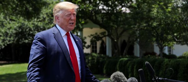 Donald Trump, presidente de EEUU - Sputnik Mundo