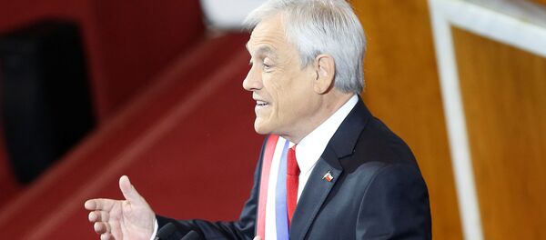 Sebastián Piñera, presidente de Chile - Sputnik Mundo