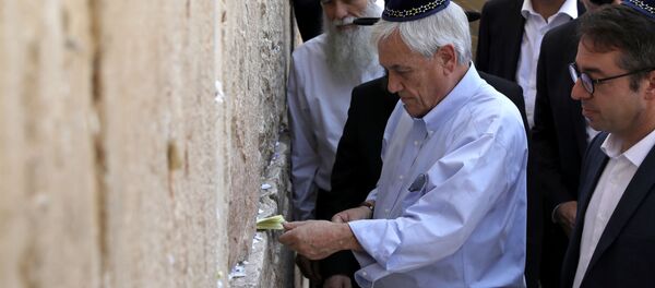 Sebastián Piñera, presidente de Chile - Sputnik Mundo