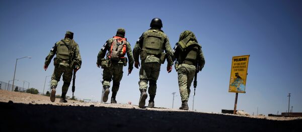 La Guardia Nacional de México en la frontera norte - Sputnik Mundo
