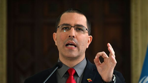 Jorge Arreaza, canciller de Venezuela - Sputnik Mundo