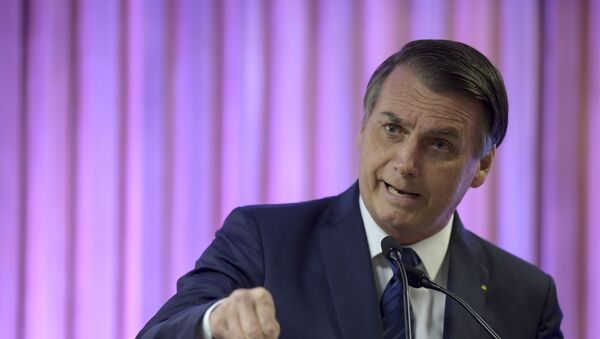 Jair Bolsonaro, presidente de Brasil - Sputnik Mundo