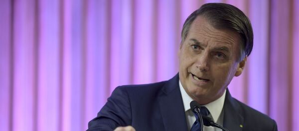 Jair Bolsonaro, presidente de Brasil - Sputnik Mundo