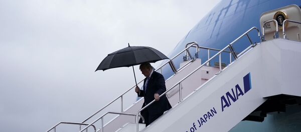 Donald Trump, presidente de EEUU en Osaka, Japón - Sputnik Mundo