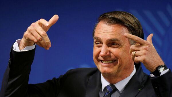 Jair Bolsonaro, presidente de Brasil  - Sputnik Mundo