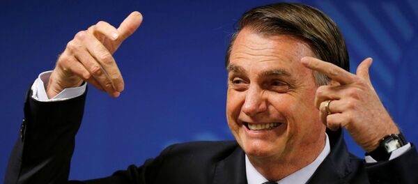 Jair Bolsonaro, presidente de Brasil  - Sputnik Mundo