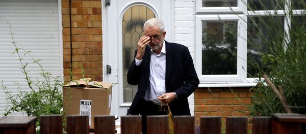 Jeremy Corbyn, líder laborista británico - Sputnik Mundo