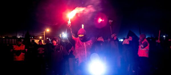 Huelga de mineros en Chuquicamata, Chile - Sputnik Mundo