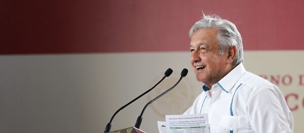 Andrés Manuel López Obrador, presidente de México - Sputnik Mundo