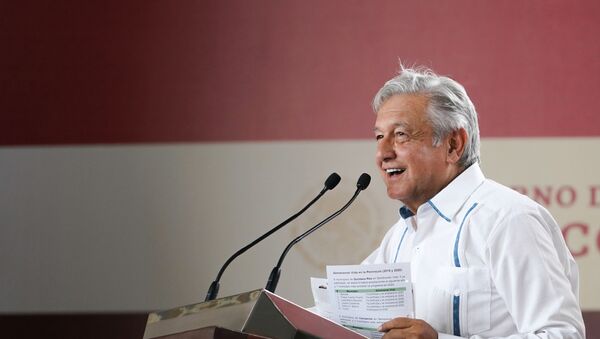 Andrés Manuel López Obrador, presidente de México - Sputnik Mundo