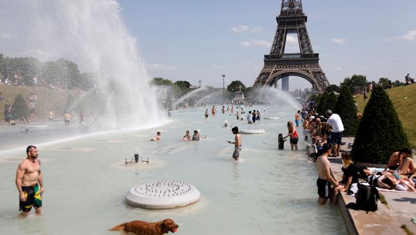 La ola de calor en Francia La ola de calor en Francia - Sputnik Mundo