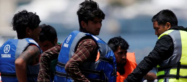 Migrantes en Europa Migrantes en Europa - Sputnik Mundo