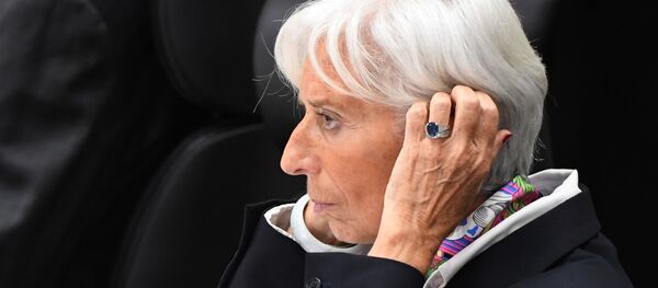 La directora gerente del Fondo Monetario Internacional (FMI), Christine Lagarde - Sputnik Mundo
