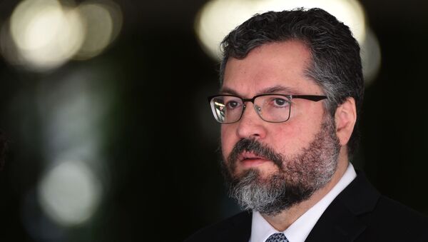 Ernesto Araújo, ministro de Relaciones Exteriores de Brasil - Sputnik Mundo