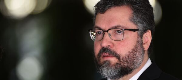 Ernesto Araújo, ministro de Relaciones Exteriores de Brasil - Sputnik Mundo