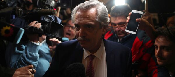 Alberto Fernández, candidato a la presidencia de Argentina - Sputnik Mundo