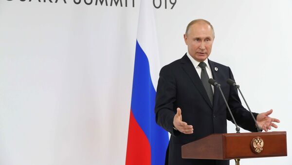 Vladímir Putin, presidente de Rusia - Sputnik Mundo