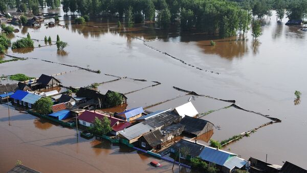 Inundaciones en Siberia - Sputnik Mundo