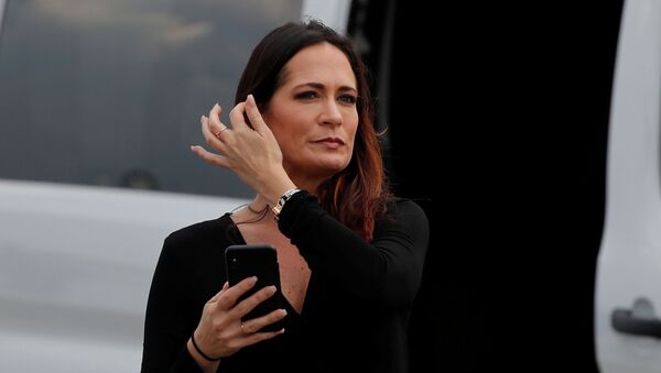 Stephanie Grisham, la secretaria de prensa de la Casa Blanca - Sputnik Mundo