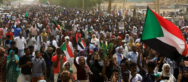 Protestas en Sudán - Sputnik Mundo