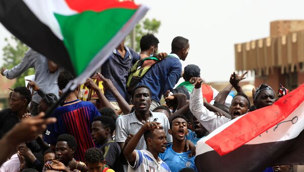 Protestas en Sudán - Sputnik Mundo