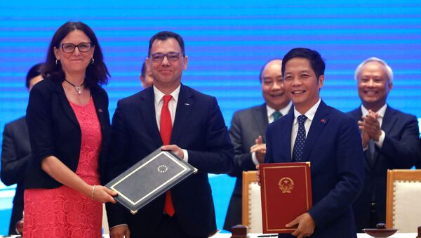 Acuerdo de libre comercio entre la UE y Vietnam - Sputnik Mundo