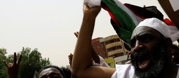 Protestas en Sudán Protestas en Sudán - Sputnik Mundo