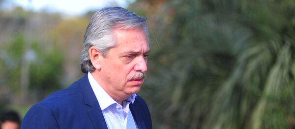 Alberto Fernández, candidato a la presidencia de Argentina  - Sputnik Mundo