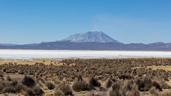 El volcán Ubinas, Perú - Sputnik Mundo