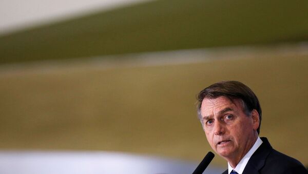 Jair Bolsonaro, presidente de Brasil - Sputnik Mundo