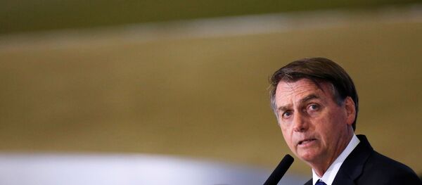 Jair Bolsonaro, presidente de Brasil - Sputnik Mundo