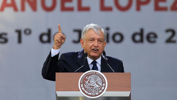 Andrés Manuel López Obrador, presidente de México - Sputnik Mundo